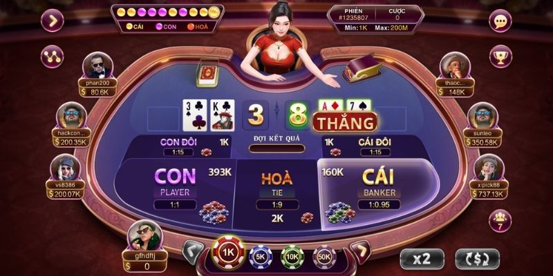 Lưu ý khi chơi baccarat